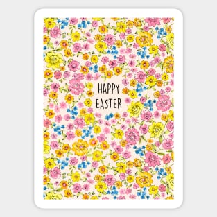 HAPPY EASTER PRETTY Sticker